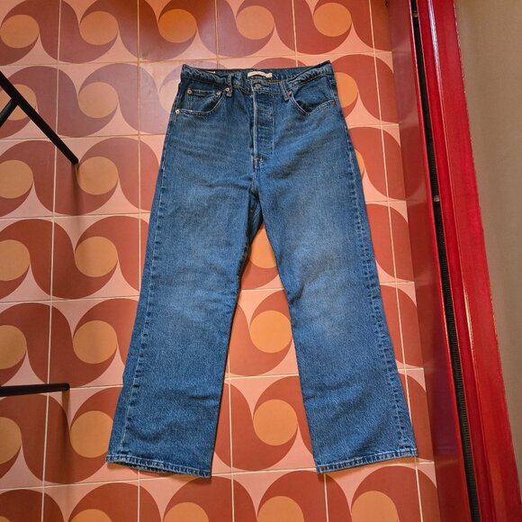 Levi's Ribcage Crop Boot 32 - Picture 4 of 6